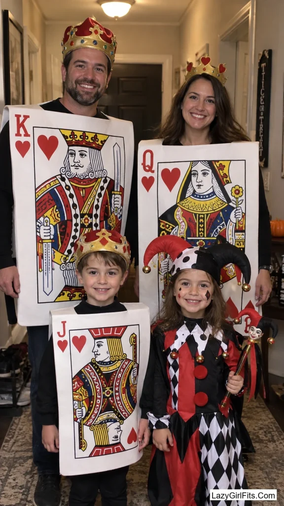 A Deck of Cards: King, Queen, Jack, and the Joker