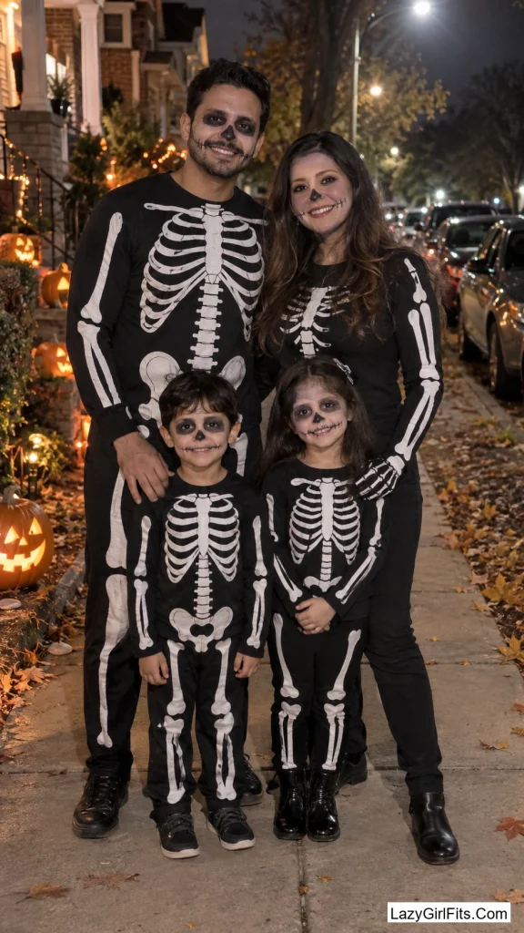A Skeleton Family, Bone by Bone