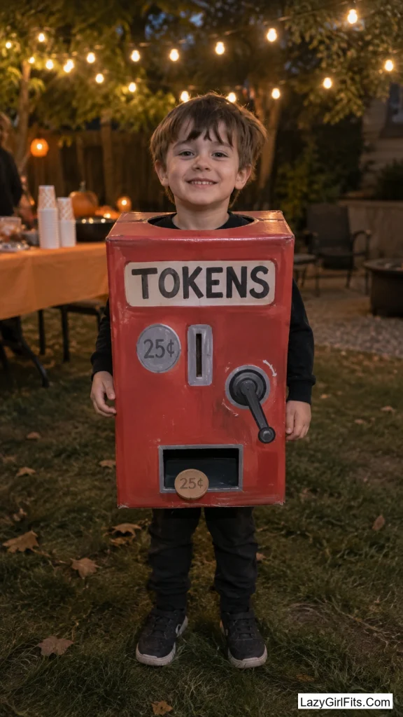 Arcade Token Machine Kid