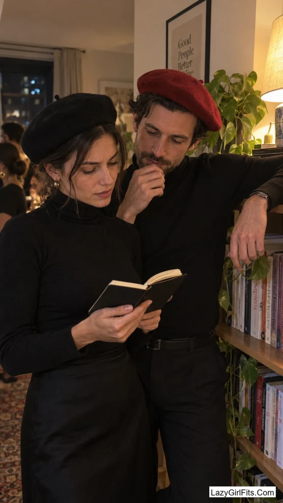 Black Turtlenecks and Berets, Beatnik Poets