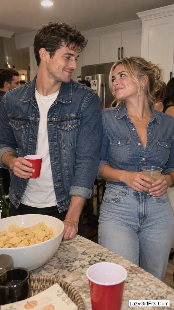 Denim-on-Denim Double