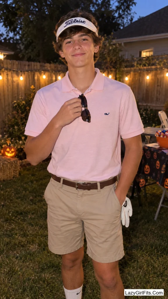 Golf Dad on a Work Trip