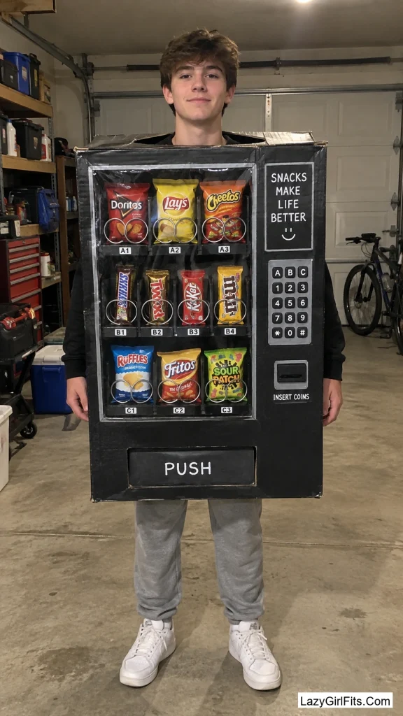 Human Vending Machine, Snacks Included