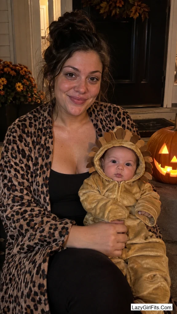 Leopard Robe for Jungle Mom