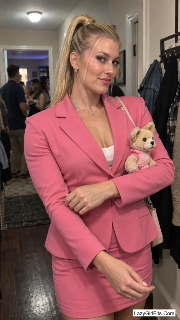 Pink Power-Suit Lawyer