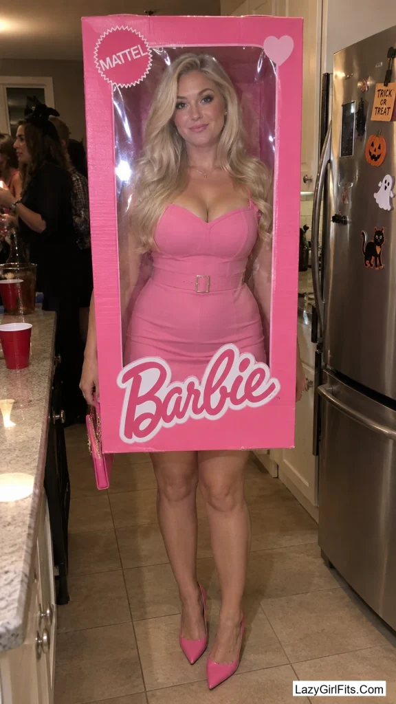Plastic Doll in a Box