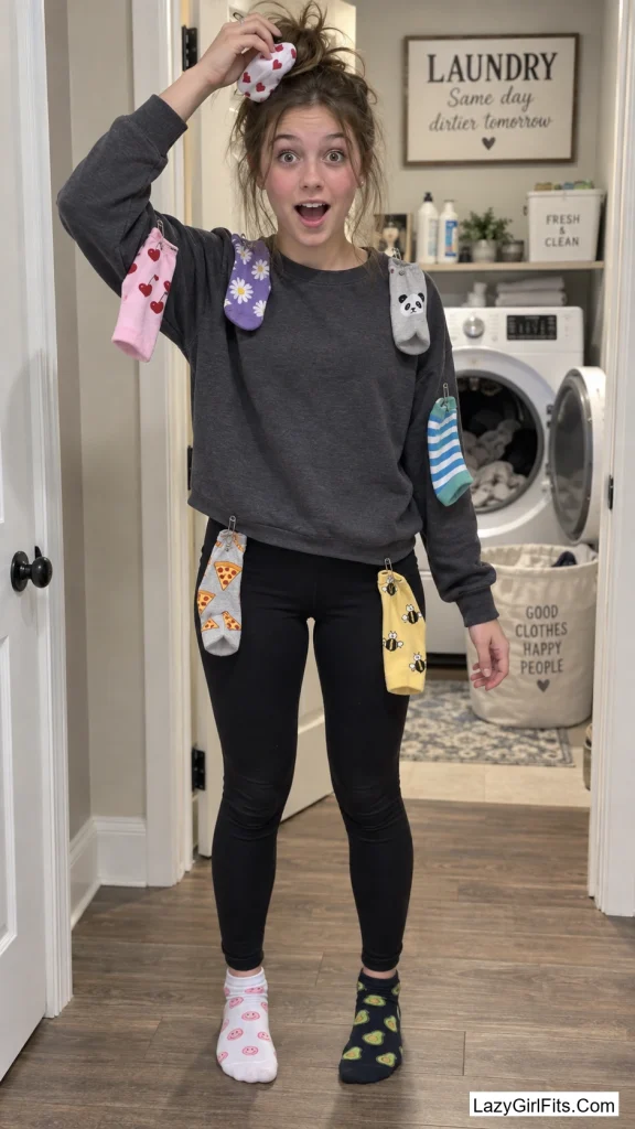 Static-Cling Laundry Day Disaster