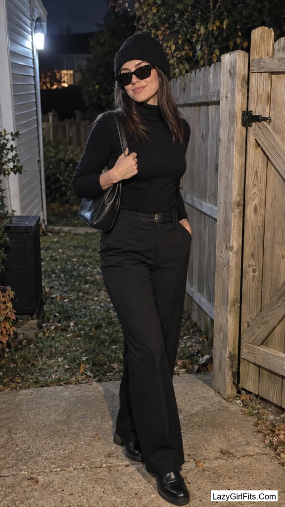 The Cat Burglar in All Black