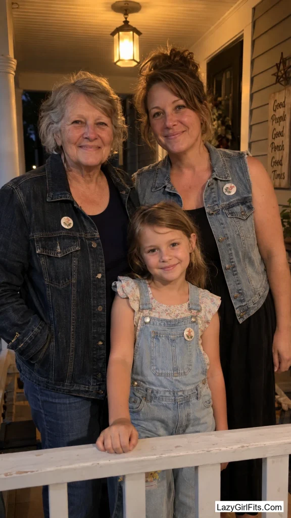 Three Generations, One Denim Jacket