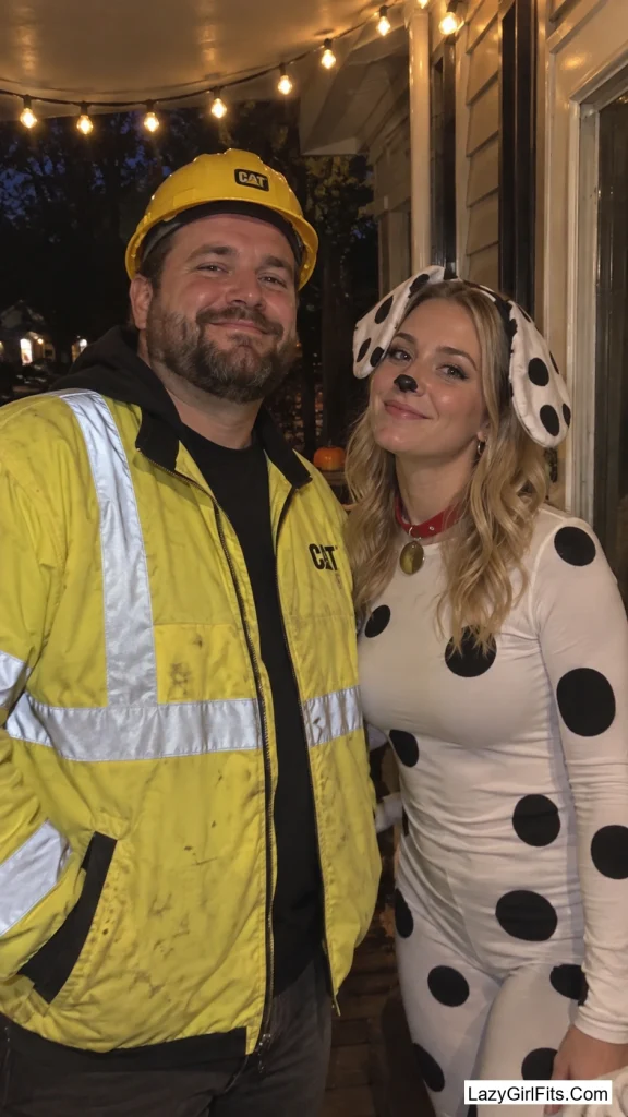 Turnout Coat and Spotted Onesie