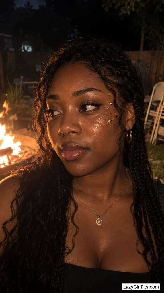 A Constellation Across One Cheekbone