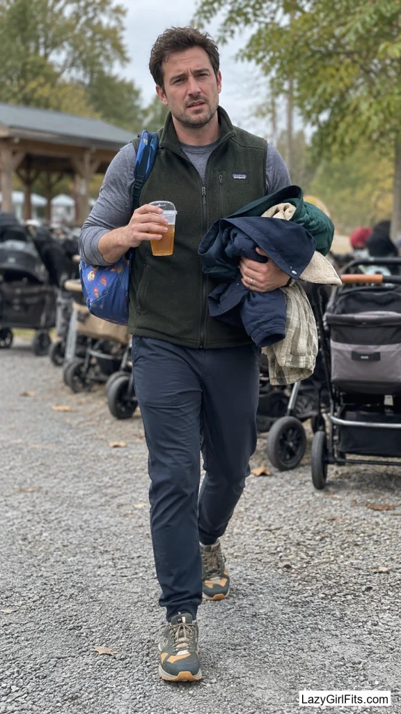 A Fleece Vest for Carrying Everything