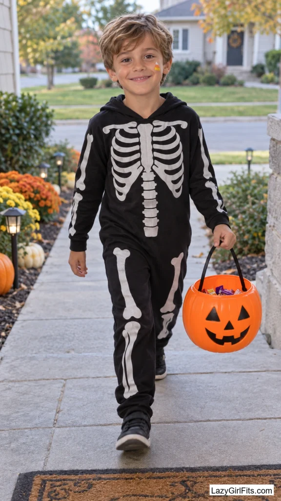 Candy Corn Triangle on the Cheekbone