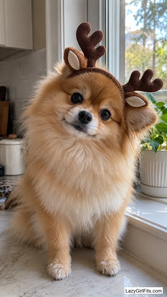Felt Antler Headband