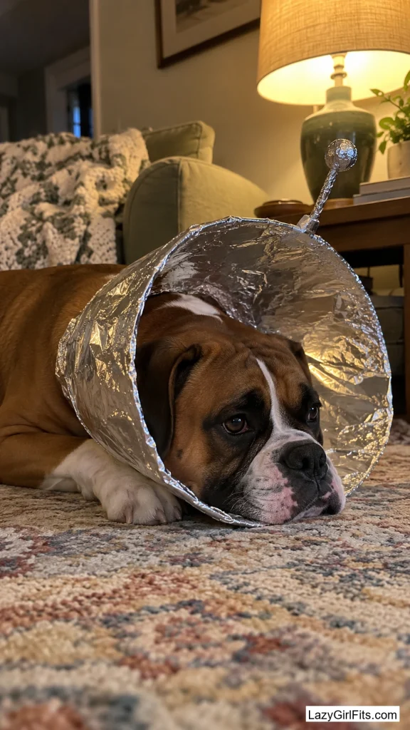 Foil Satellite Dish Cone
