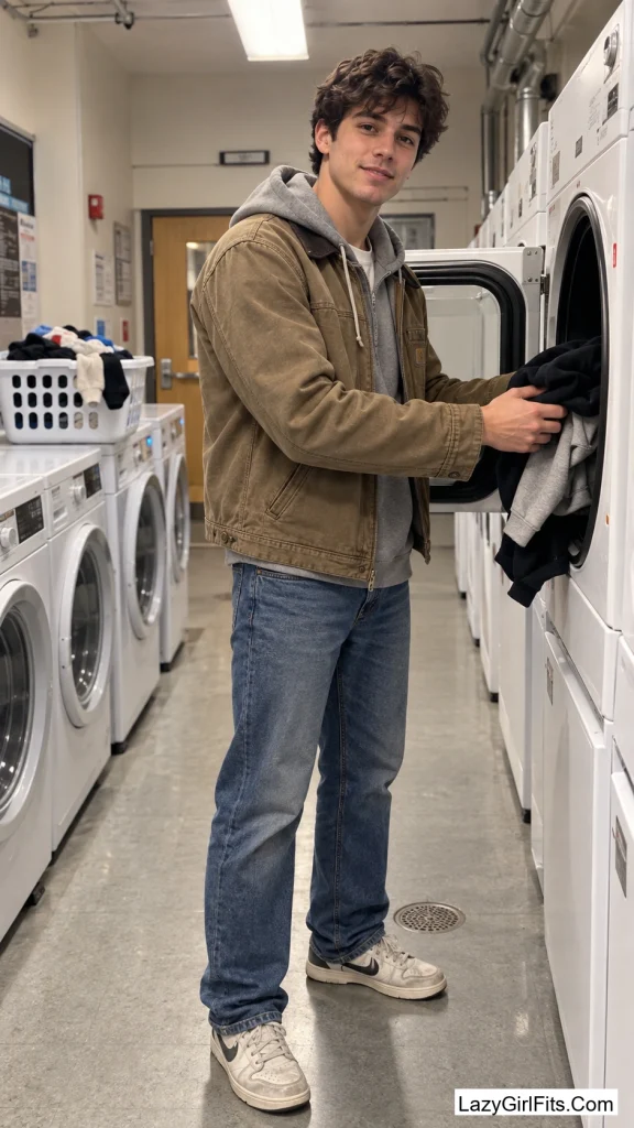 Hoodie Saved by a Barn Jacket
