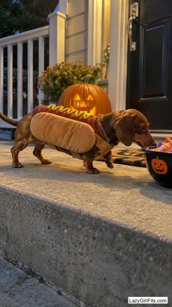 Hot Dog in a Bun