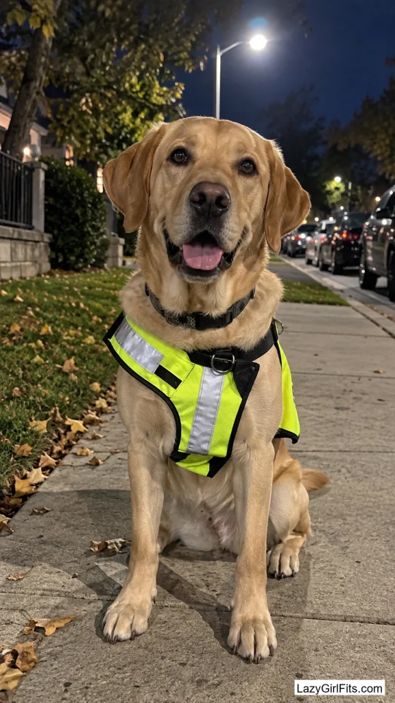 One-Dog Crossing Guard Vest