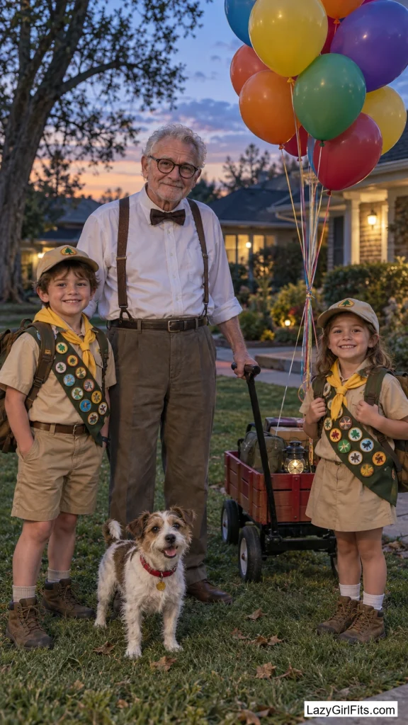 One Very Old Balloon Man and His Wilderness Troop