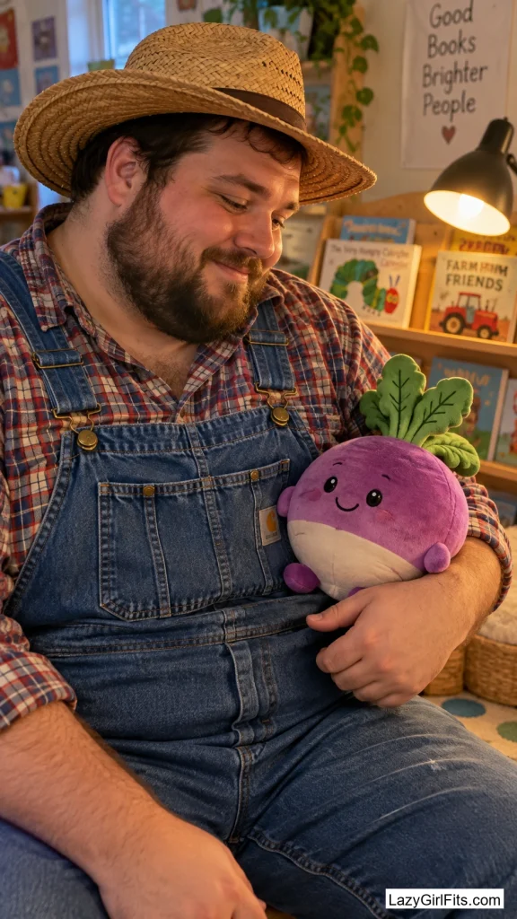 Overalls and a Straw Hat for the Farmer Who Planted a Giant Turnip