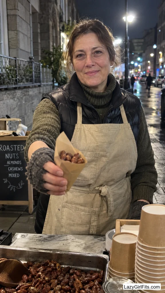 Puffer Vest Chestnut Roaster