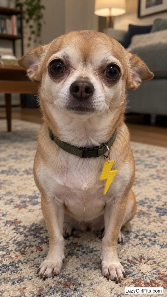 Single Felt Lightning Bolt Clip