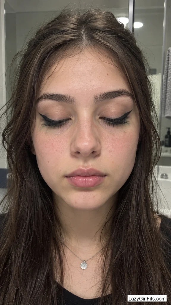 Smudged Green Witch Liner