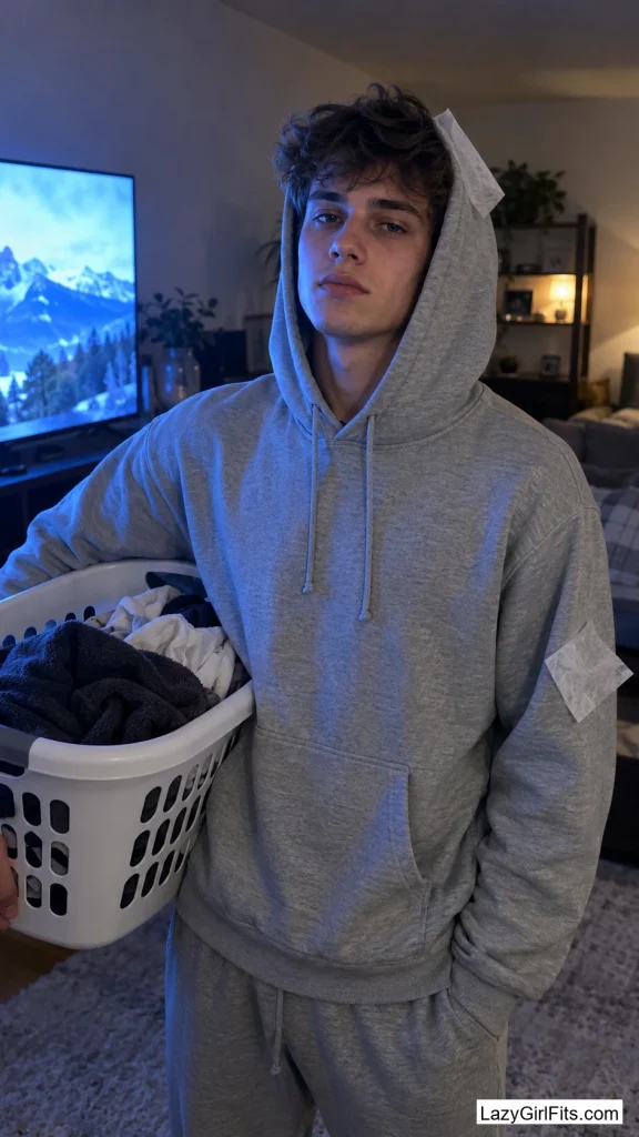 Static Cling Laundry Day