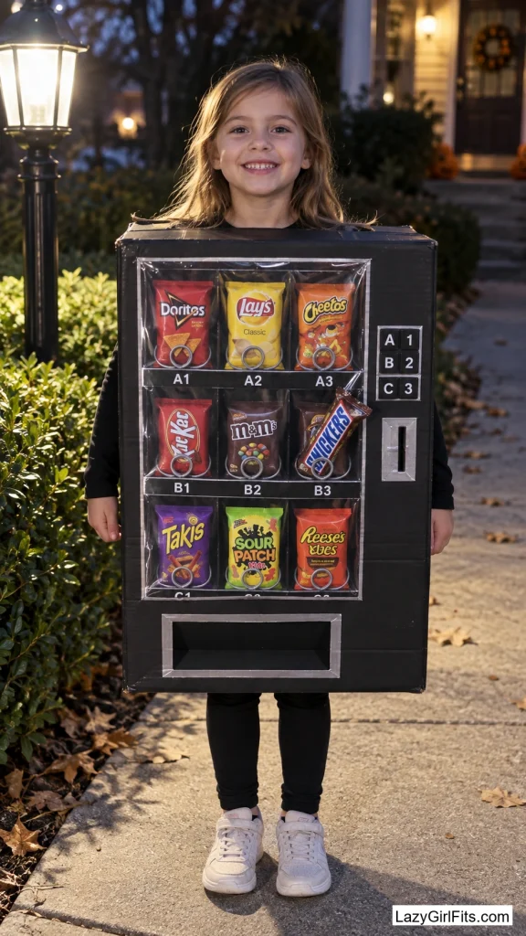 Vending Machine With a Stuck Snack