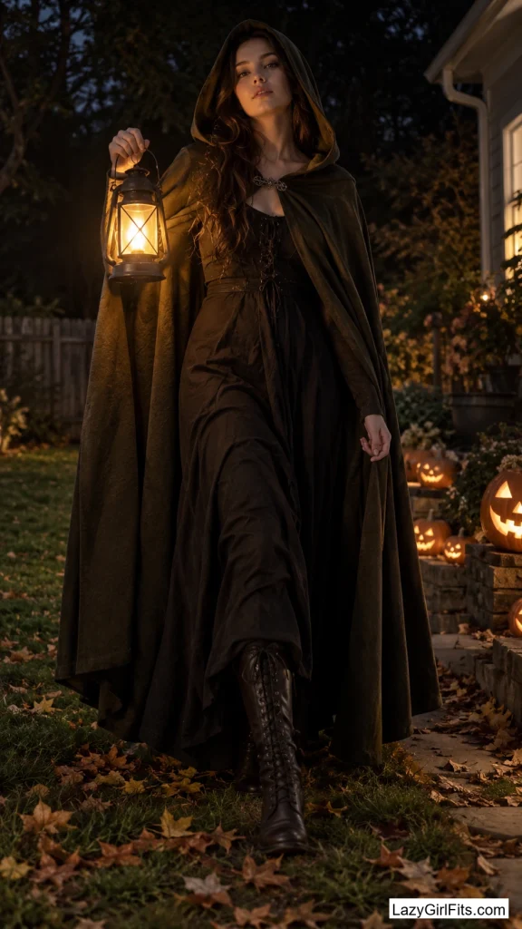 Wool Cape Foggy Moor Wanderer